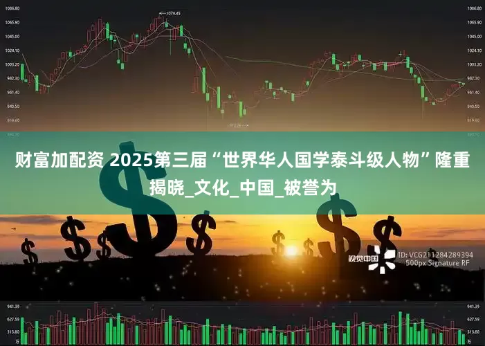 财富加配资 2025第三届“世界华人国学泰斗级人物”隆重揭晓_文化_中国_被誉为