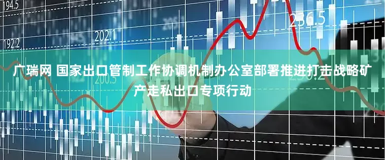 广瑞网 国家出口管制工作协调机制办公室部署推进打击战略矿产走私出口专项行动