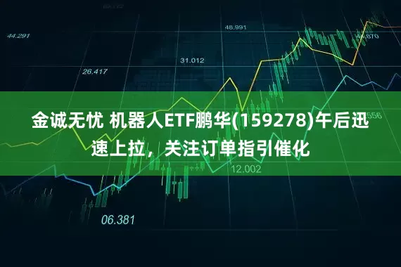 金诚无忧 机器人ETF鹏华(159278)午后迅速上拉，关注订单指引催化